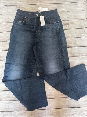 Jason Wu Dark Blue Wide Leg Jeggings Size 8